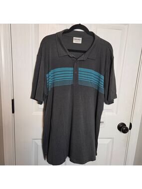Cariloha Polo Mens 2XL Grey Performance Bamboo Blend Golf Comfort Cool Soft NEW